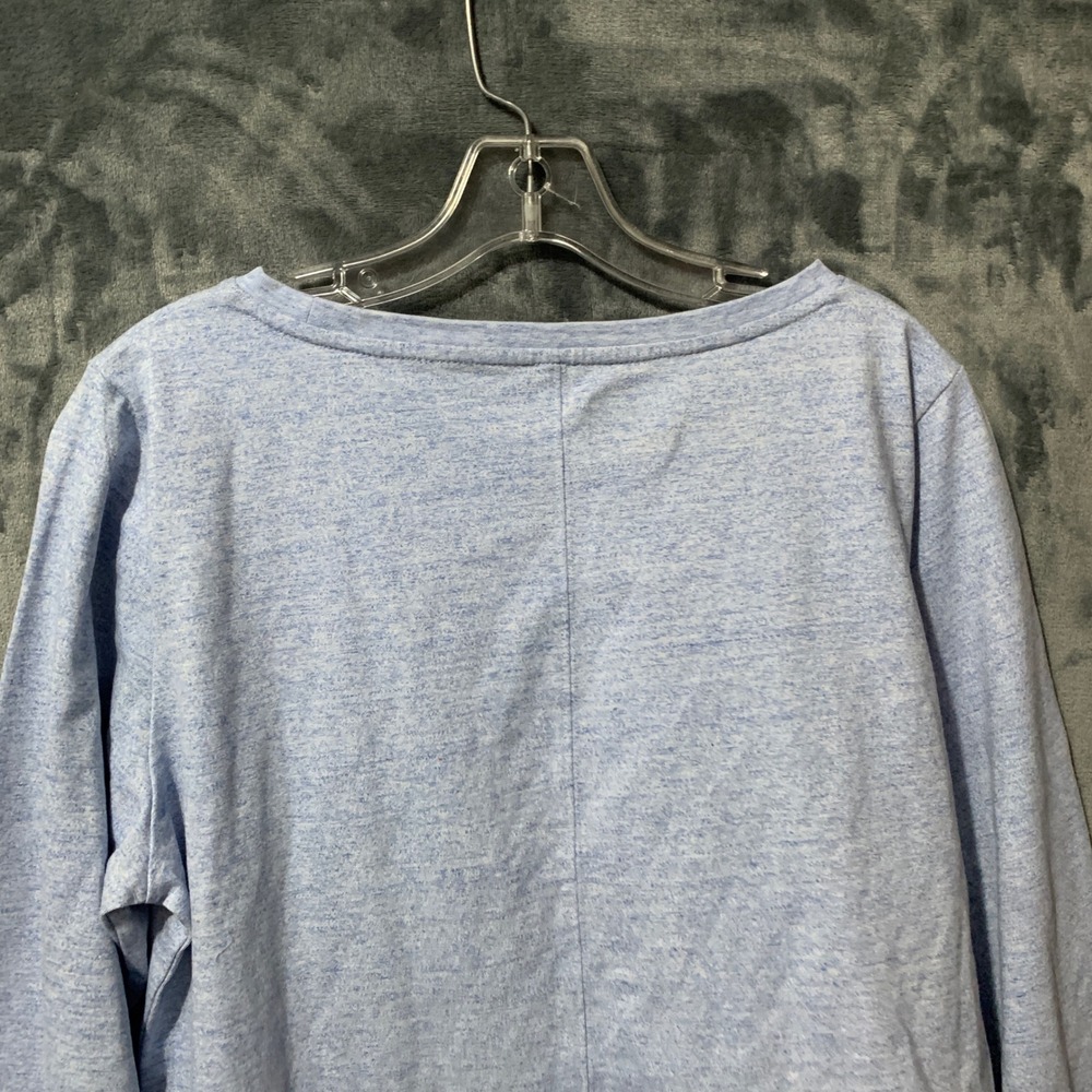 Ridgecut T-Shirt Women XL Blue Heathered Pocket Long Sleeve RC11011 EUC - Picture 7 of 15